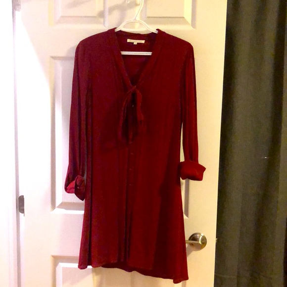 Red long sleeve dress - Picture 1 of 1
